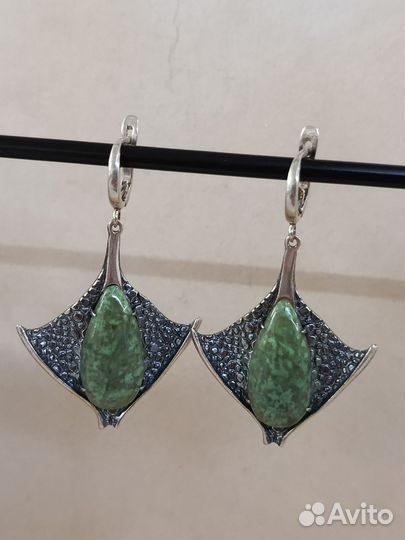 Серебряные серьги 