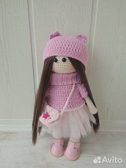 Вязаная кукла