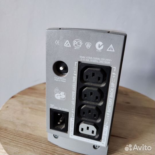 Ибп бесперебойник APC CS475