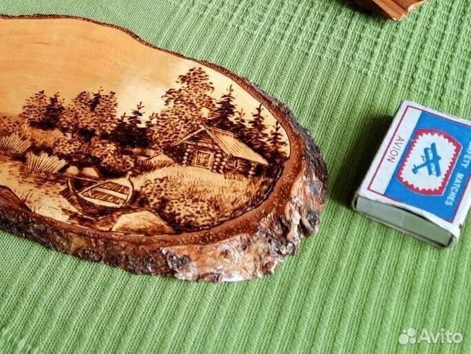 Предметы интерьера картина из дерева панно