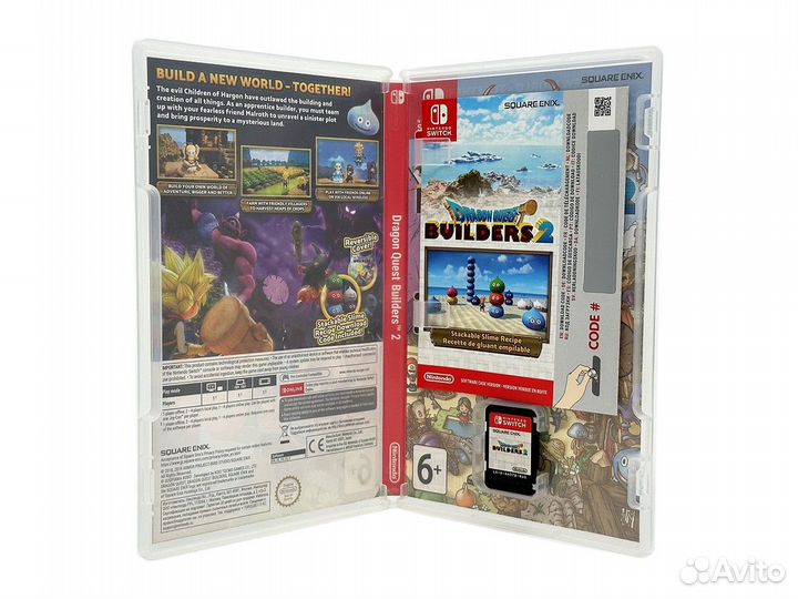 Dragon Quest Builders 2 (Nintendo Switch, ан б/у