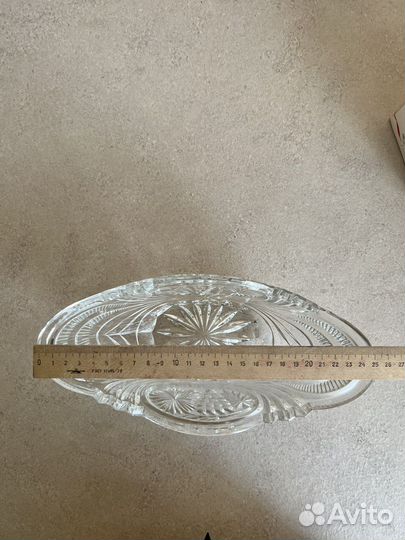 Ваза хрустальная СССР