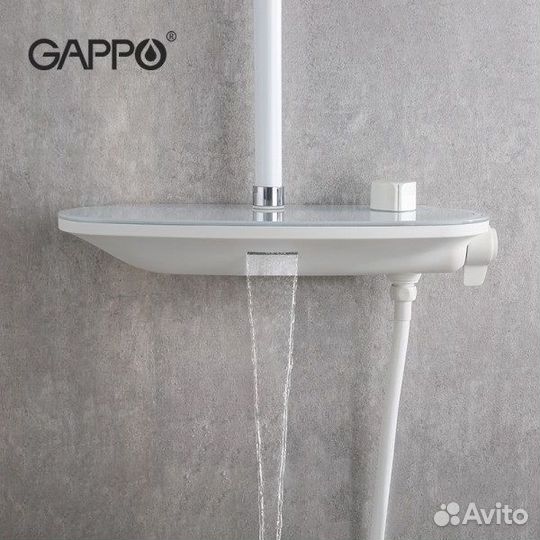 Душевая система Gappo G2495-88 белая
