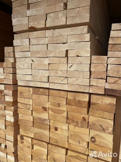 Доска сухая строганная лиственница