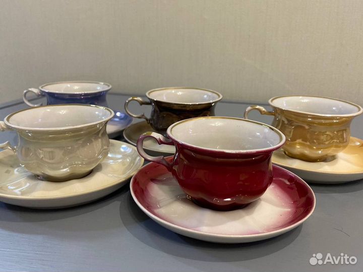 Кофейный фарфоровый сервиз
