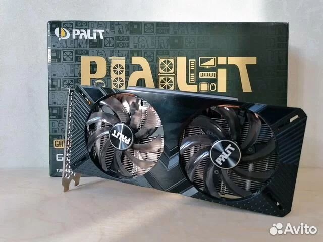 Видеокарта gtx 1660 super 6gb palit