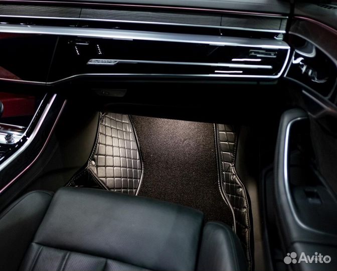 3D коврики из экокожи для Audi a8