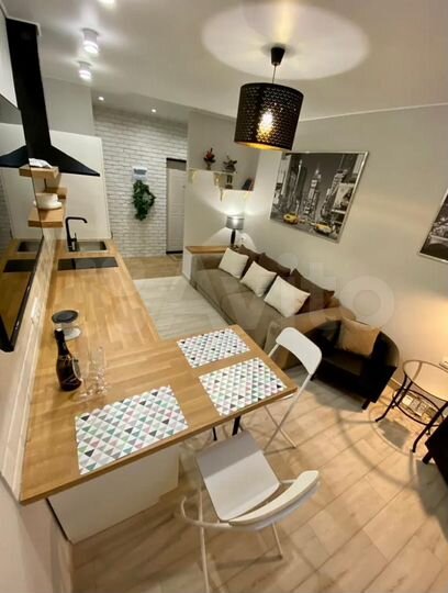 1-к. квартира, 40 м², 1/3 эт.