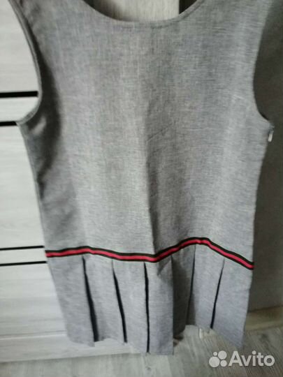 Школьная форма серая для девочки 140