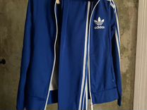 Синий спортивный костюм adidas original XS женский