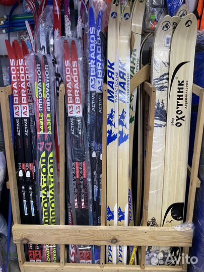 Лыжи беговые, лыжи для школы, турестические