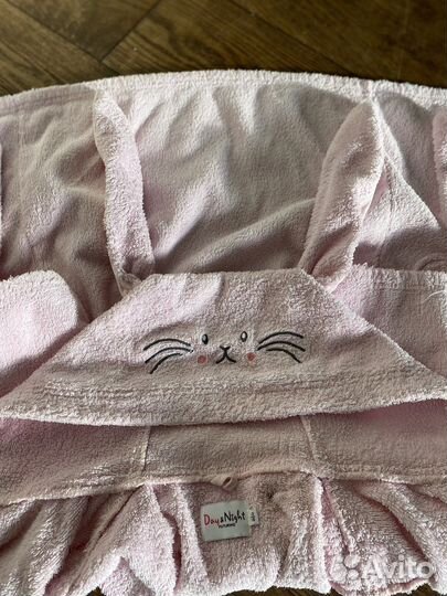 Махровый халат на девочку