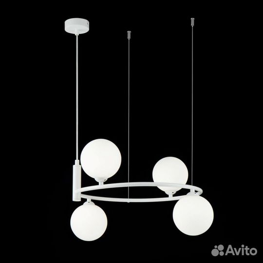 Люстра подвесная паук Maytoni металл и стекло