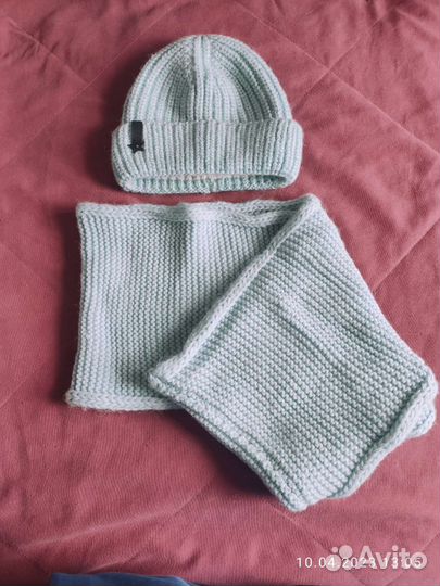 Шапка и снуд женские