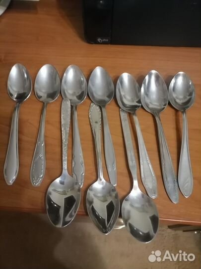 Ложки мельхиоровые и нержавейка