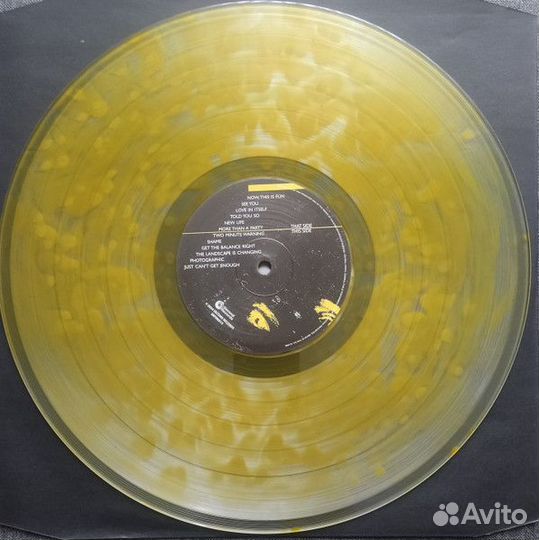 Виниловая пластинка Depeche Mode - Live AT hammersmith odeon, london 1983 (Yellow Cloudy Vinyl LP)
