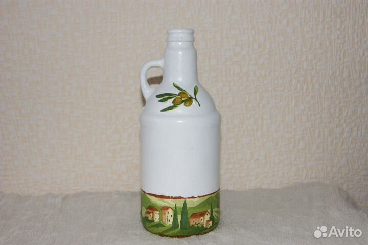Бутылка для масла (ручная работа)