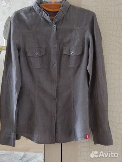 Джинсовая рубашка EDC (esprit)