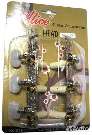 Alice AOD-018CP Комплект хромированной механики 3