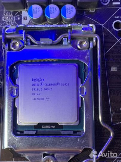 Материнская плата с процессором lga 1155