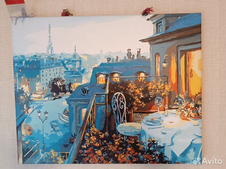 Готовые картины по номераи