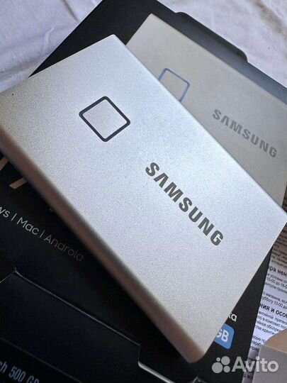 Внешний жёсткий диск ssd Samsung t7 touch