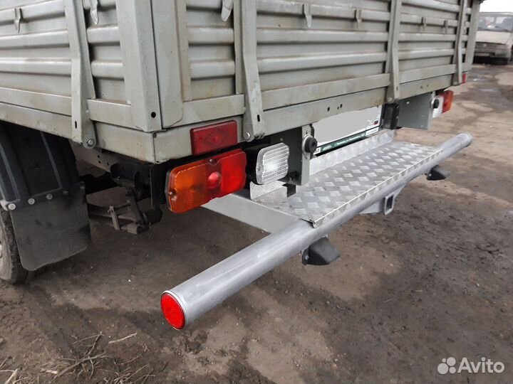 Задняя защита-ограничитель на УАЗ Профи (d76)