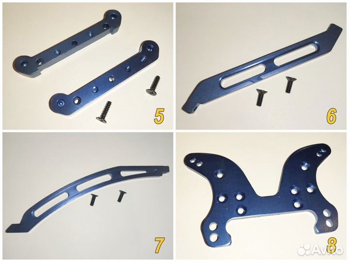 Запчасти для автомодели Monster Smartech Titan 1/5