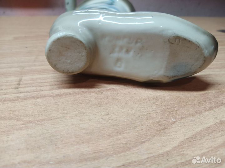 Керамический сапожок пепельница