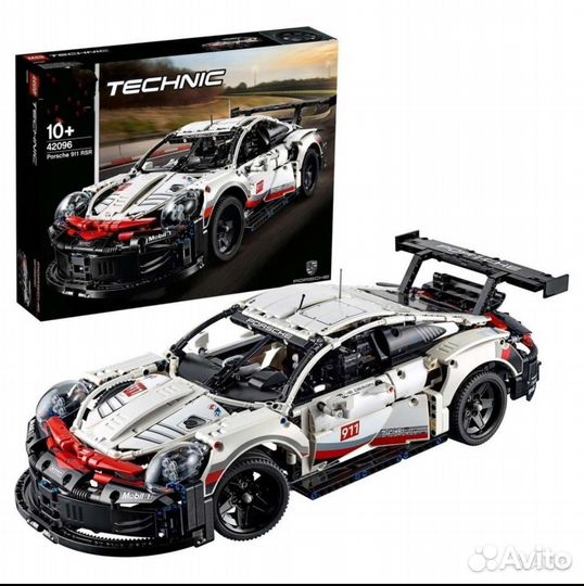 Lego Technic Porsche 911 RSR (на радиоуправлении)