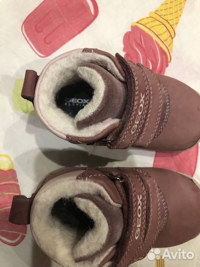 Ботинки демисезонные для девочки Geox 20 размер