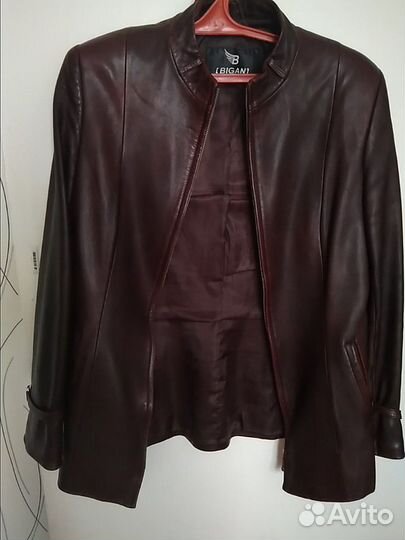 Куртка кожаная