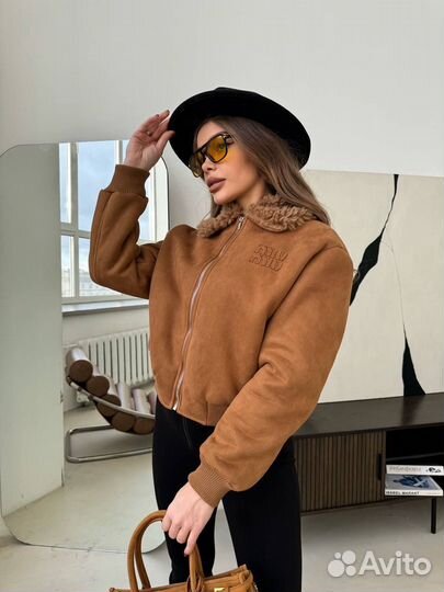 Стильная Дублёнка miu miu