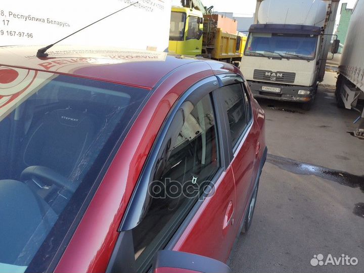 AFV55414 дефлекторы окон к-кт на 4 дв. Vinguru