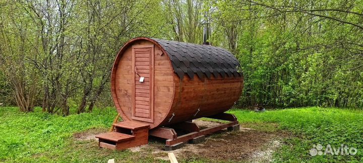 Баня бочка 3 м Устюжна
