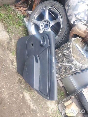 Обшивка двери задняя правая Renault Logan 2011г