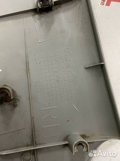 Накладка обшивка задней правой стойки Kia Spectra