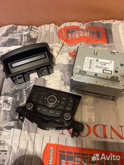 Штатная магнитола шевроле круз