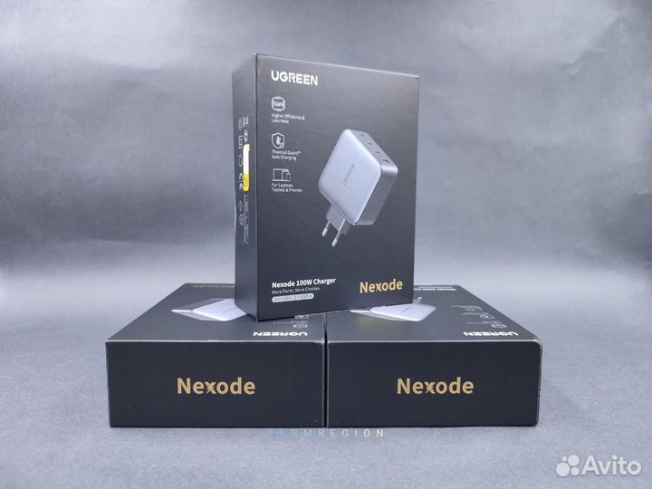Зарядное Ugreen 100W Nexode GaN (новое) Charger