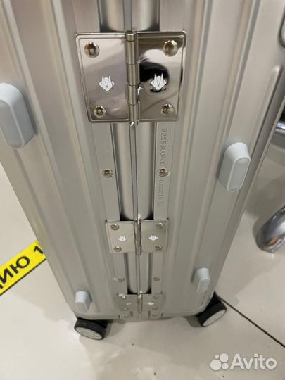 Люксовый чемодан Rimowa стальной ручная кладь