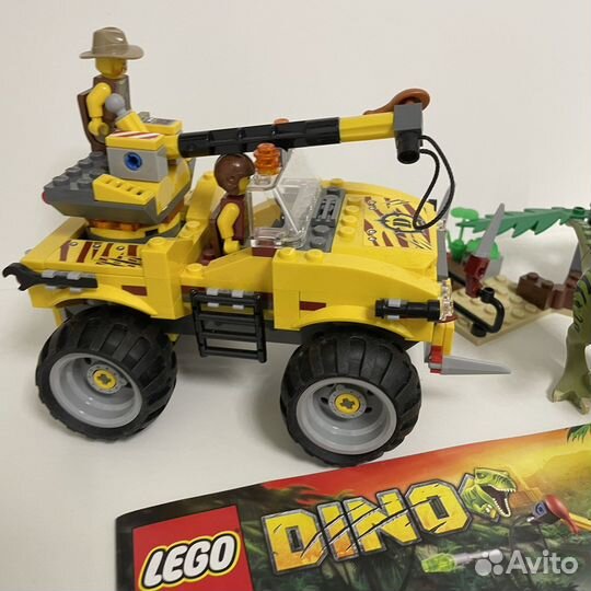 Конструктор lego Dino 5884 Охота на рапторов