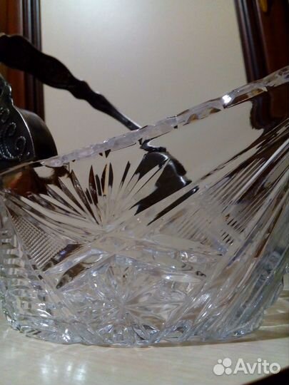 Ладья с ручкой из мельхиора (3 шт.)