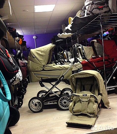 Коляска 2 в 1 emmaljunga city cross