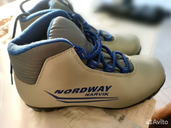 Лыжи nordway 160 + лыжные ботинки