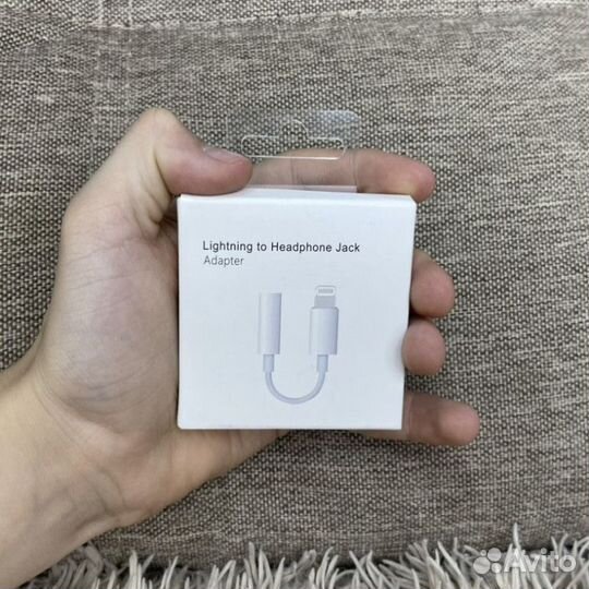 Переходник lightning 3.5 jack