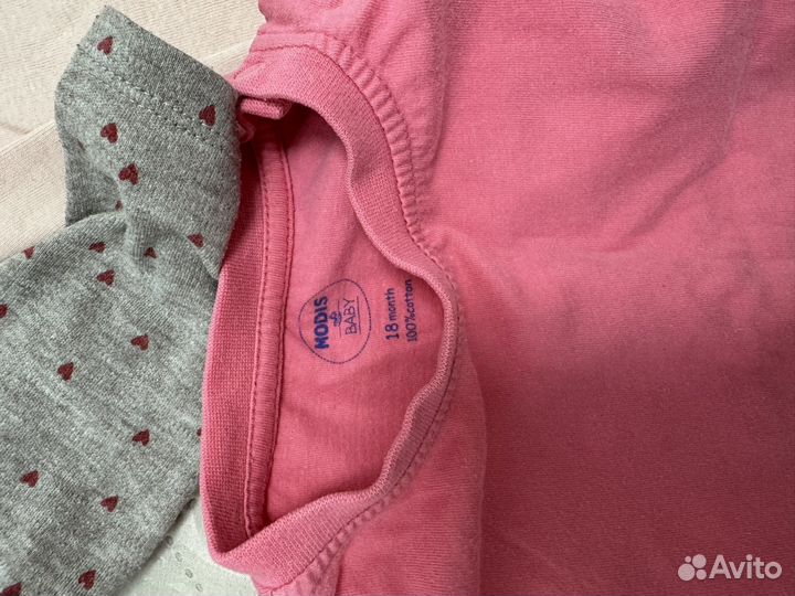 Вещи пакетом для девочки 80