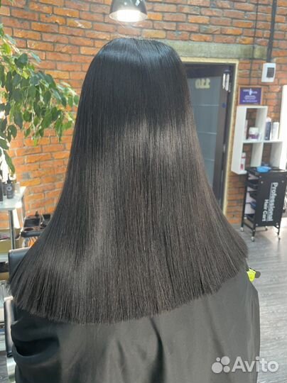 Кератиновое выпрямление