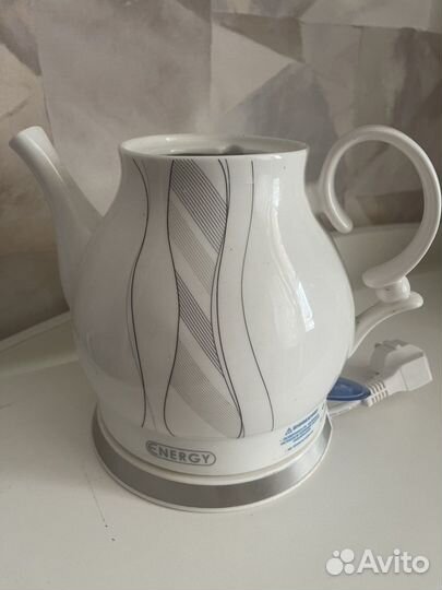 Чайник электрический керамический без крышки