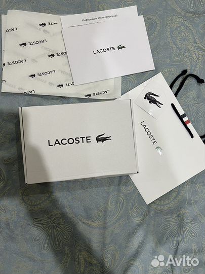 Полотенце новое lacoste
