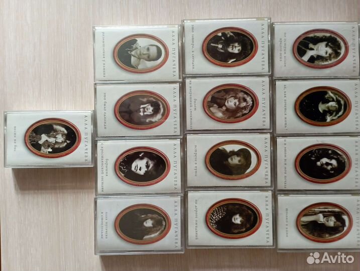 Коллекция кассет Алла Пугачева б/у